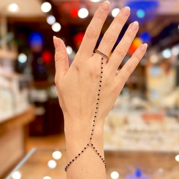 Black Diamond Hand Chain
