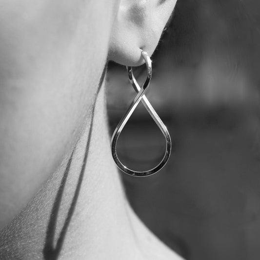 Gold Twisted Earrings