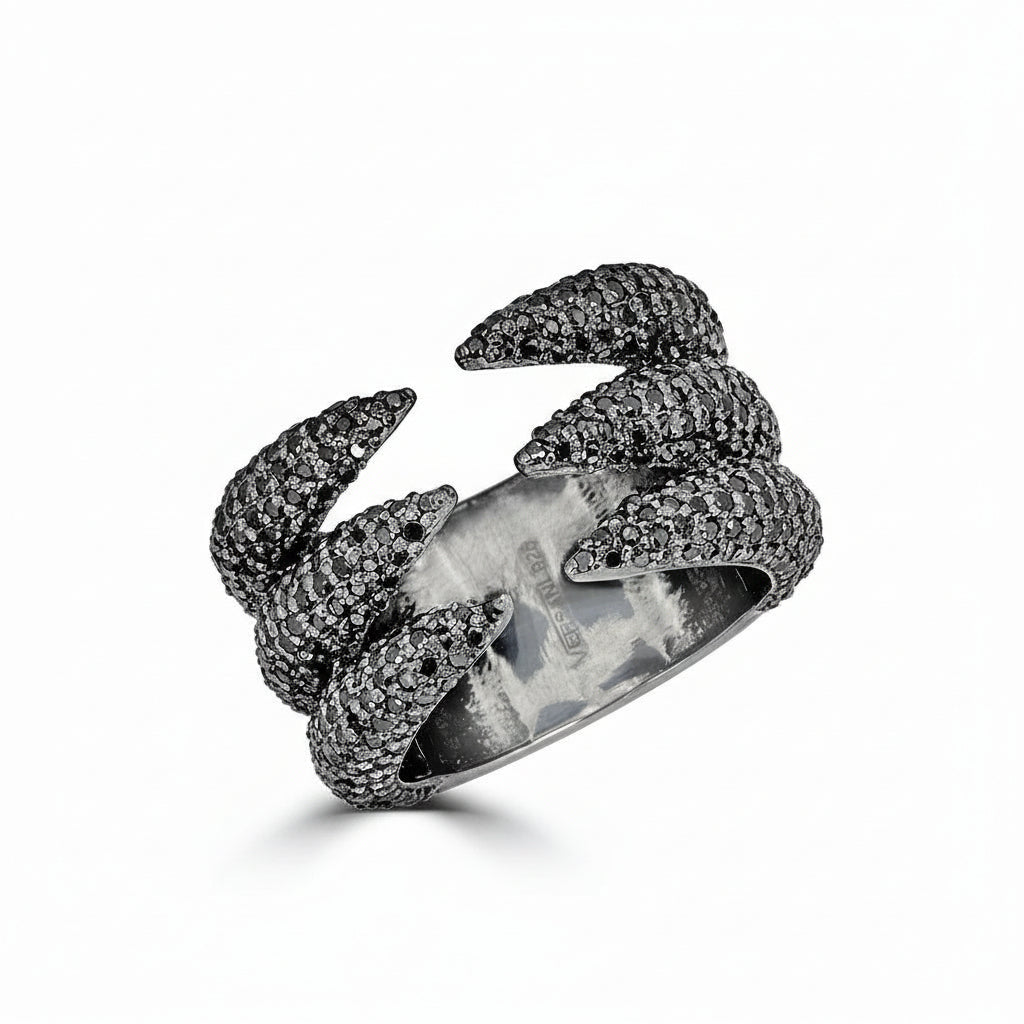 Black Diamond Open Claw Ring