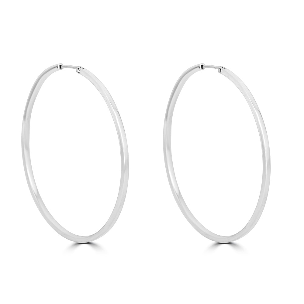 Medium Classic Hoop Earrings