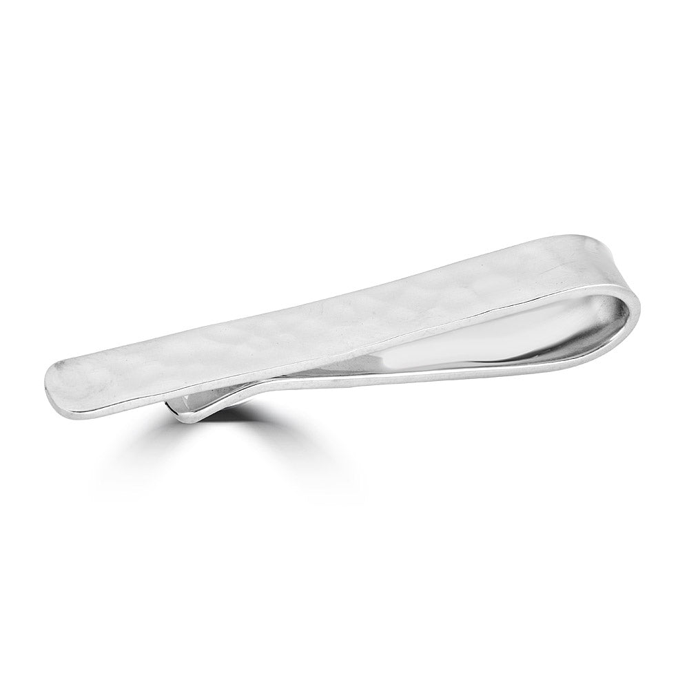 Thin Hammered Money Clip