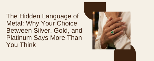 The Hidden Language of Metal: Why Your Choice Between Silver, Gold, and Platinum Says More Than You Think