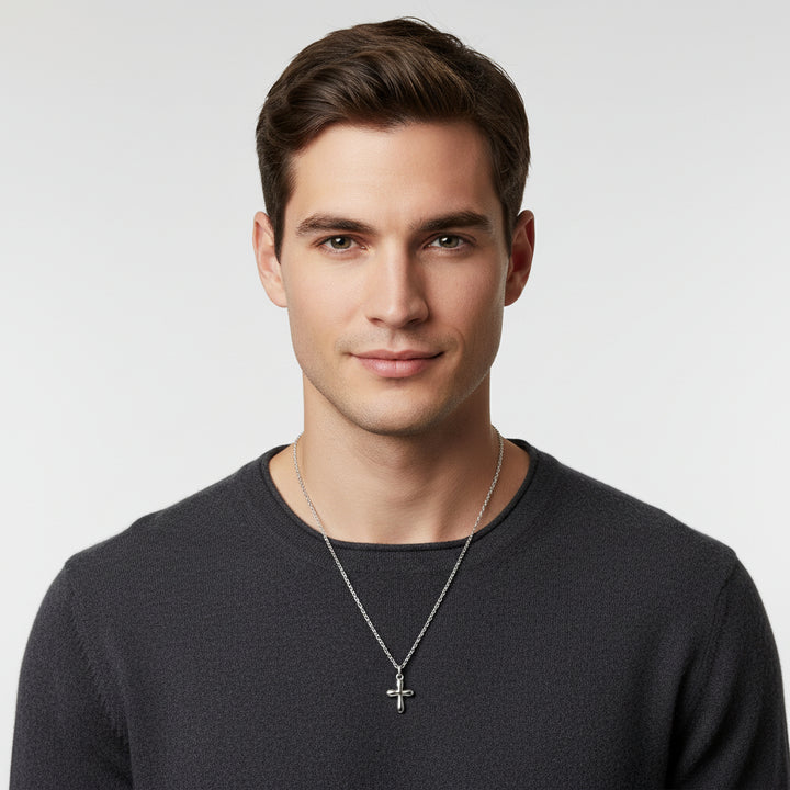 Petite Cross Pendant Necklace