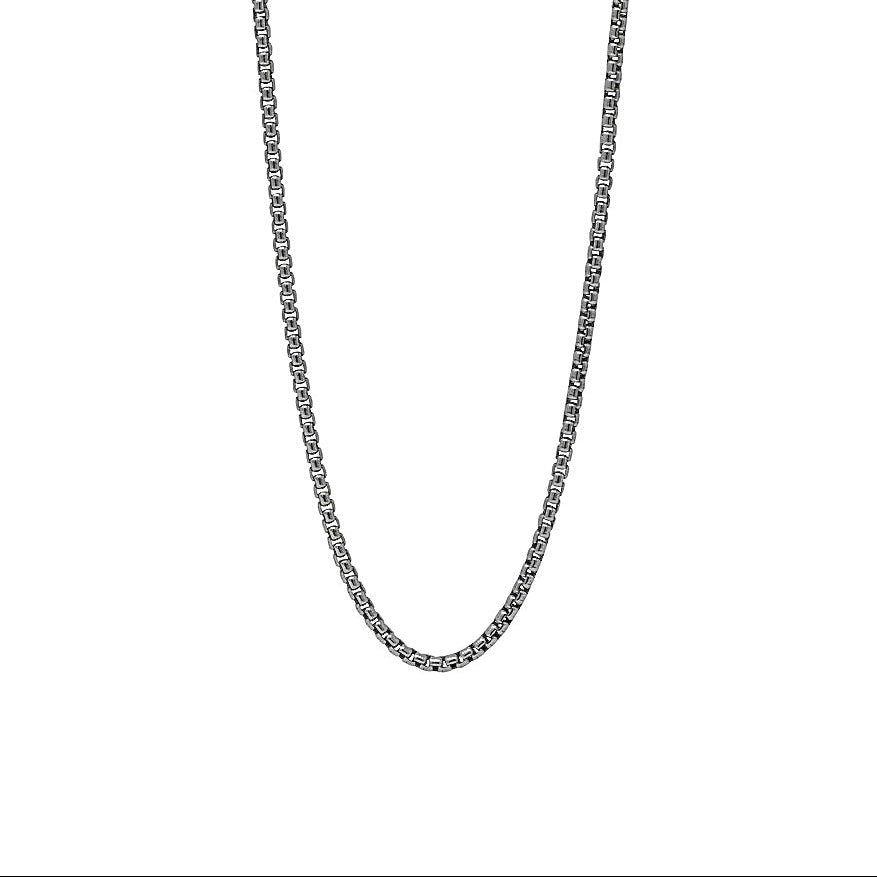 Small Round Box Chain, 1.8mm