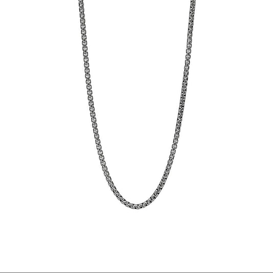 Small Round Box Chain, 1.8mm