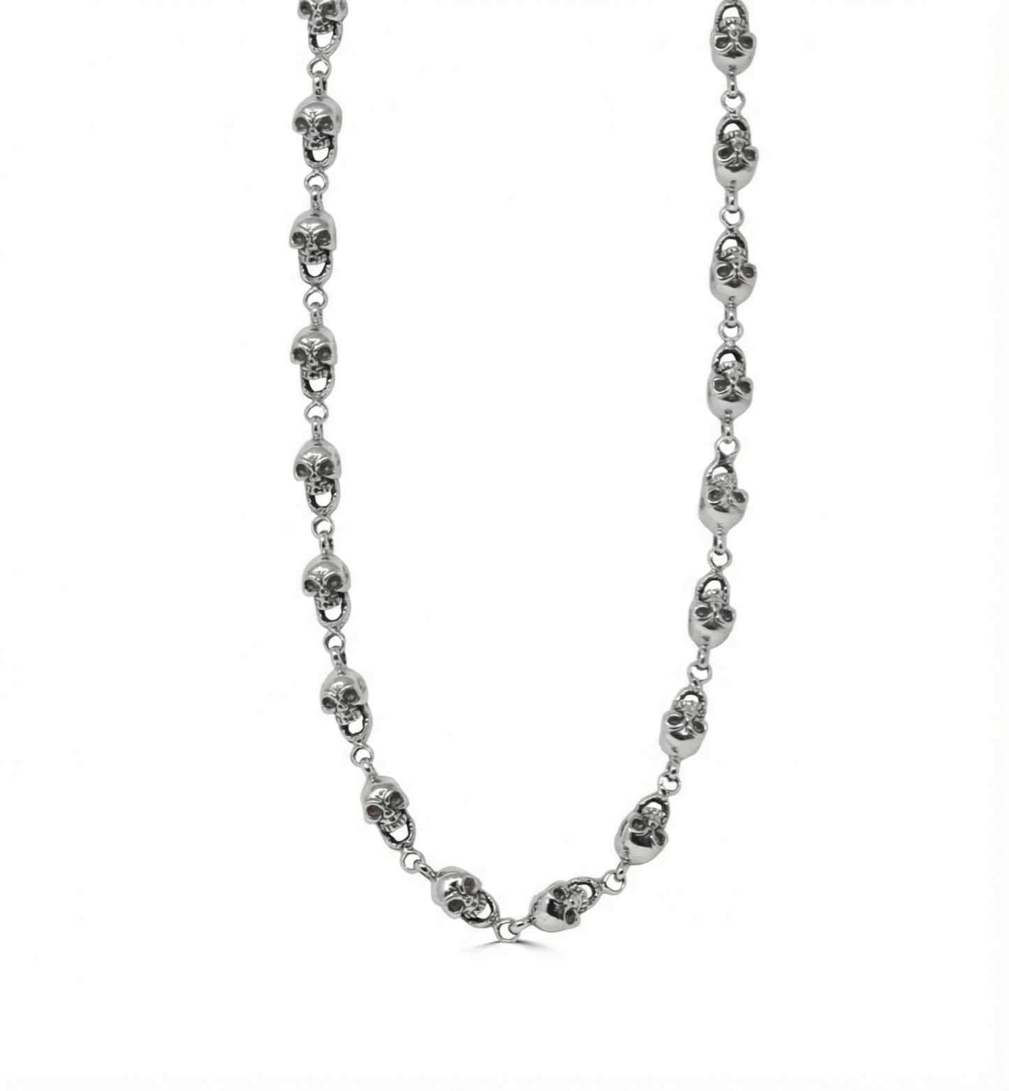 Skull Link Necklace