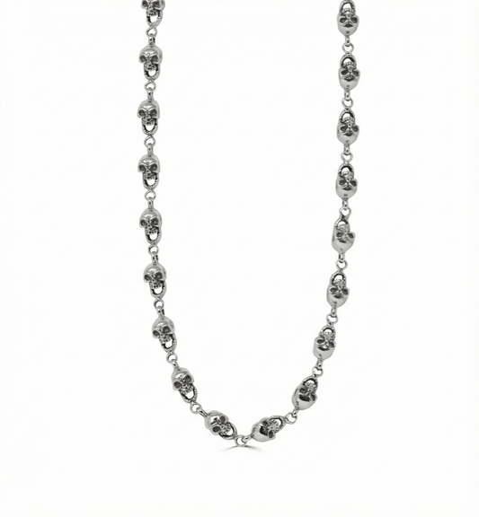Skull Link Necklace