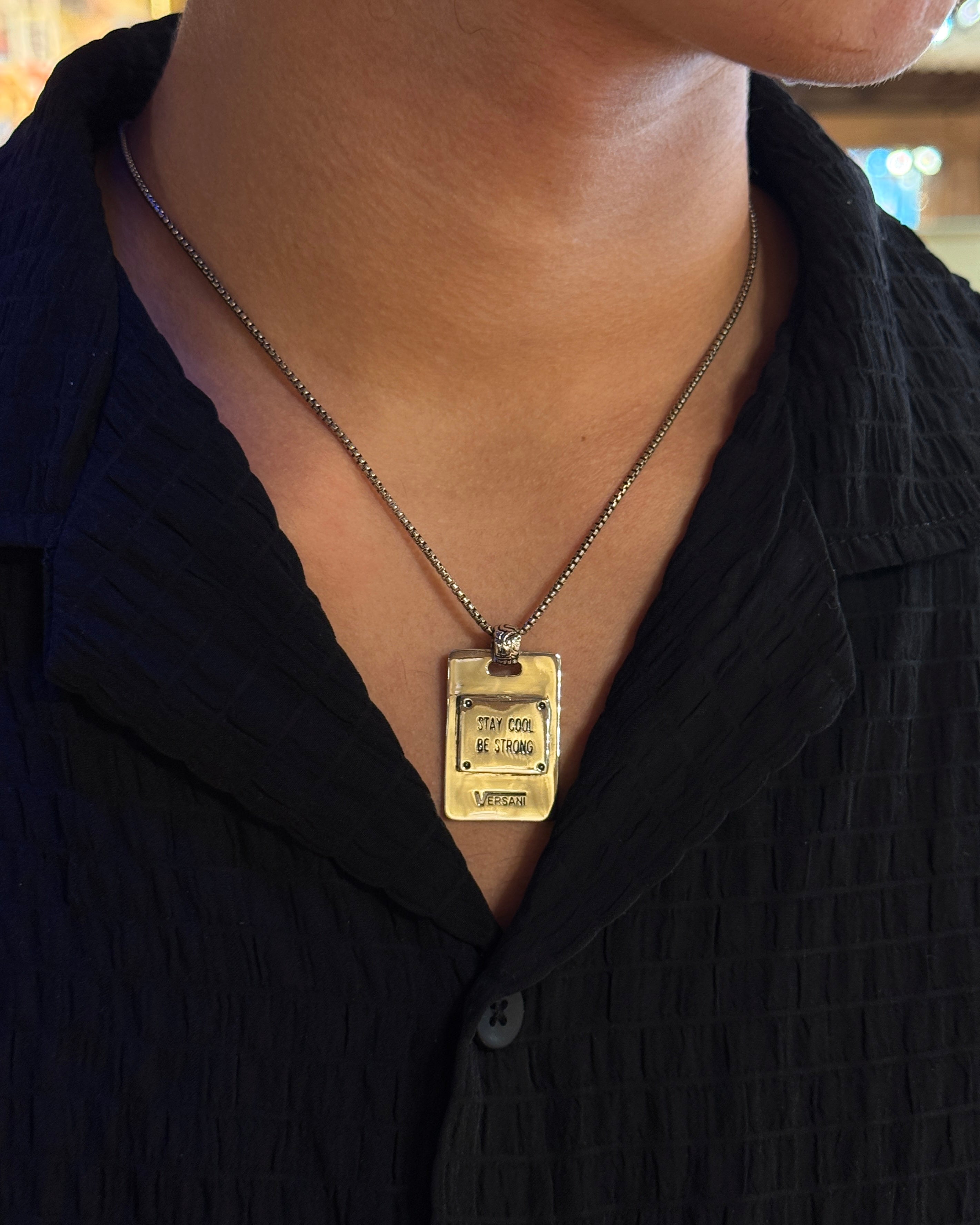 strong VOID necklace STRONG VOID LEATHER NECKLACE OUR's