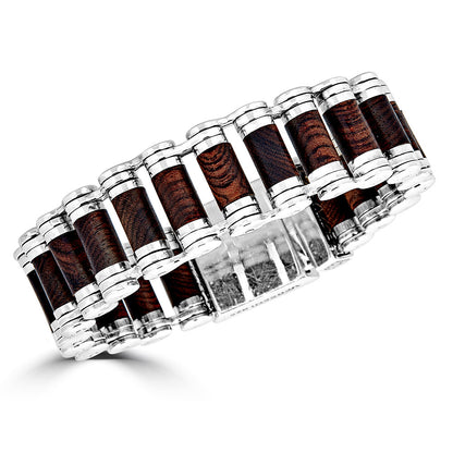 Large Wood Bullet KeyDesign Bracelet