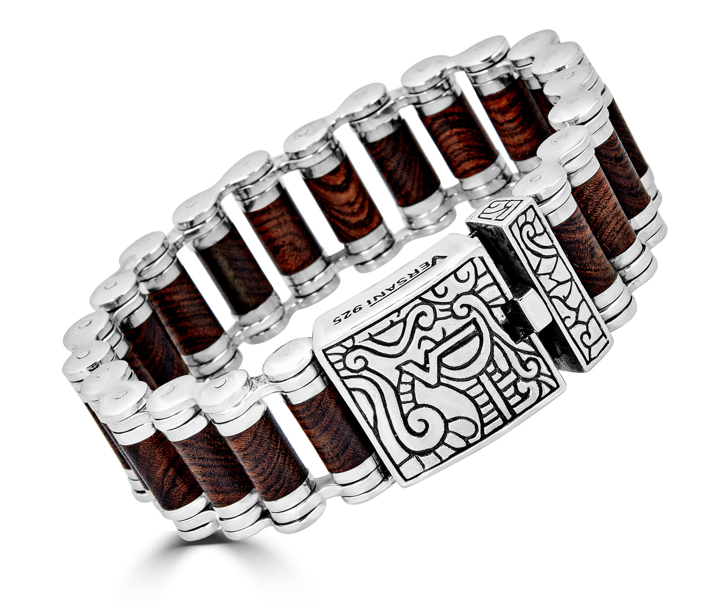 Large Wood Bullet KeyDesign Bracelet