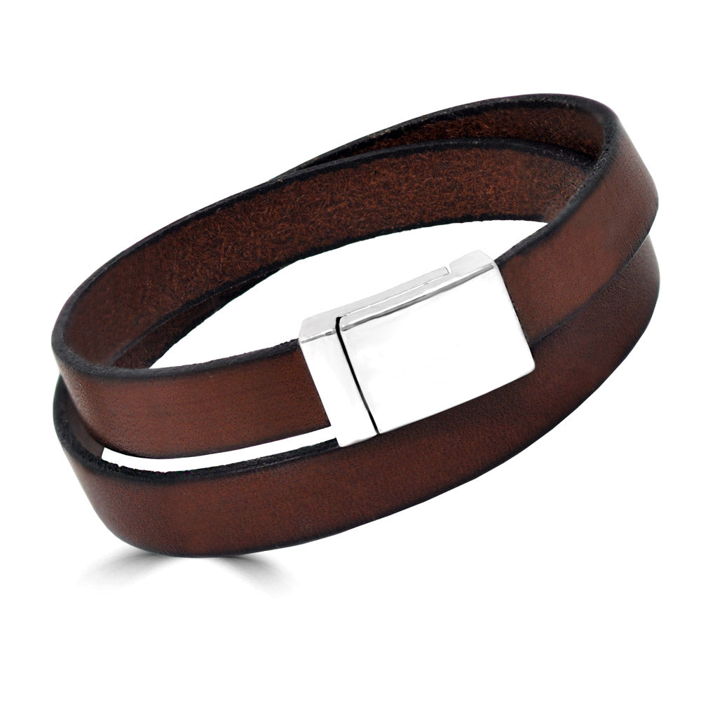 Simple Leather Bracelet