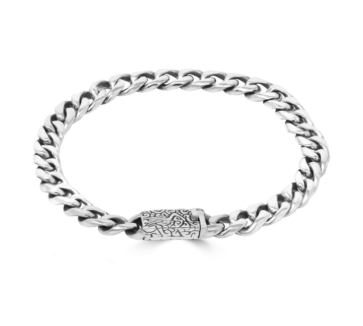 KeyDesign Thin Cuban Link Bracelet