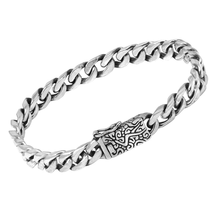 KeyDesign Thin Cuban Link Bracelet