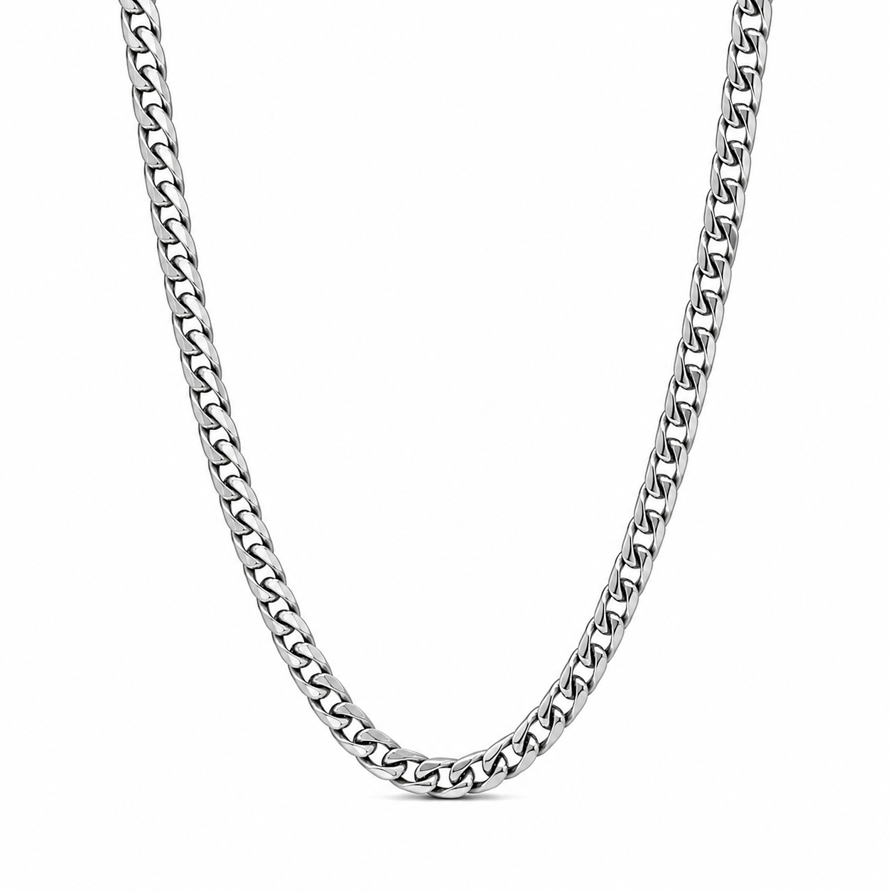 Thin Cuban Link Necklace