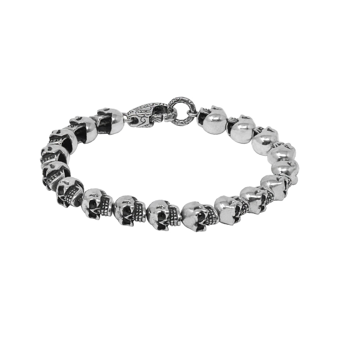 Infinity Skull Bracelet