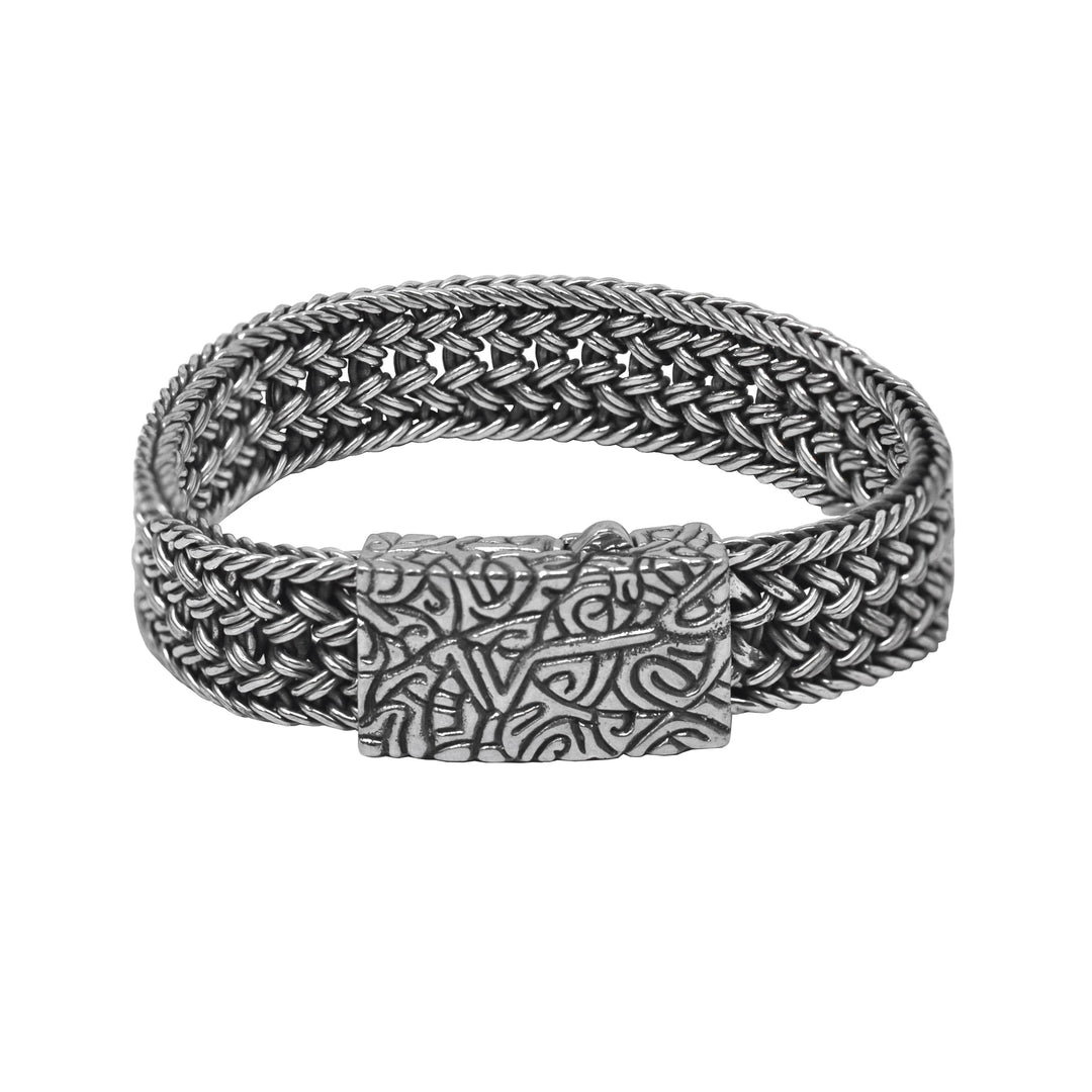 KeyDesign Double Row Braid Bracelet