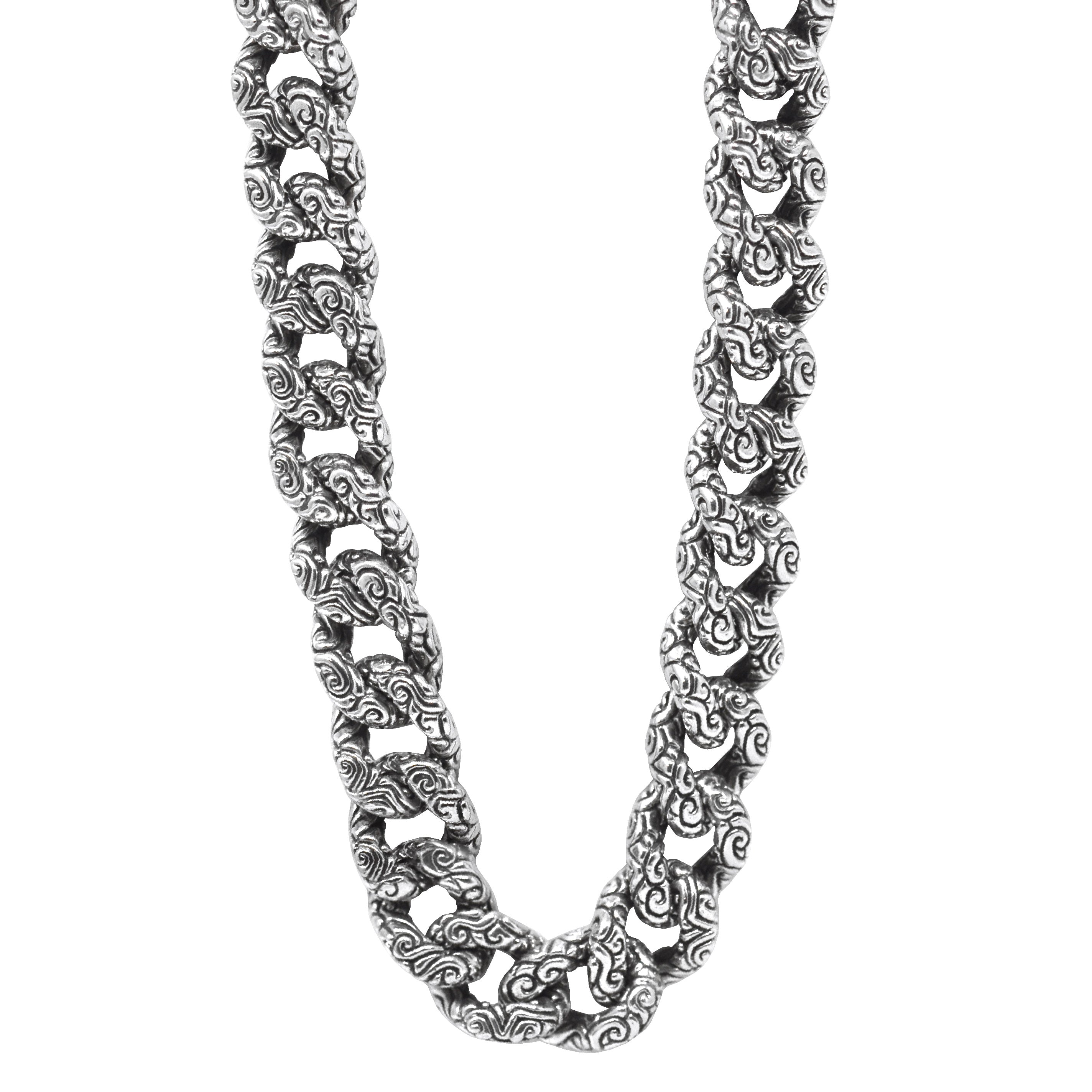 Large KeyDesign Cuban Link Necklace | Versani
