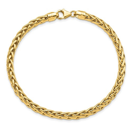 Foxtail Bracelet In Yellow Gold