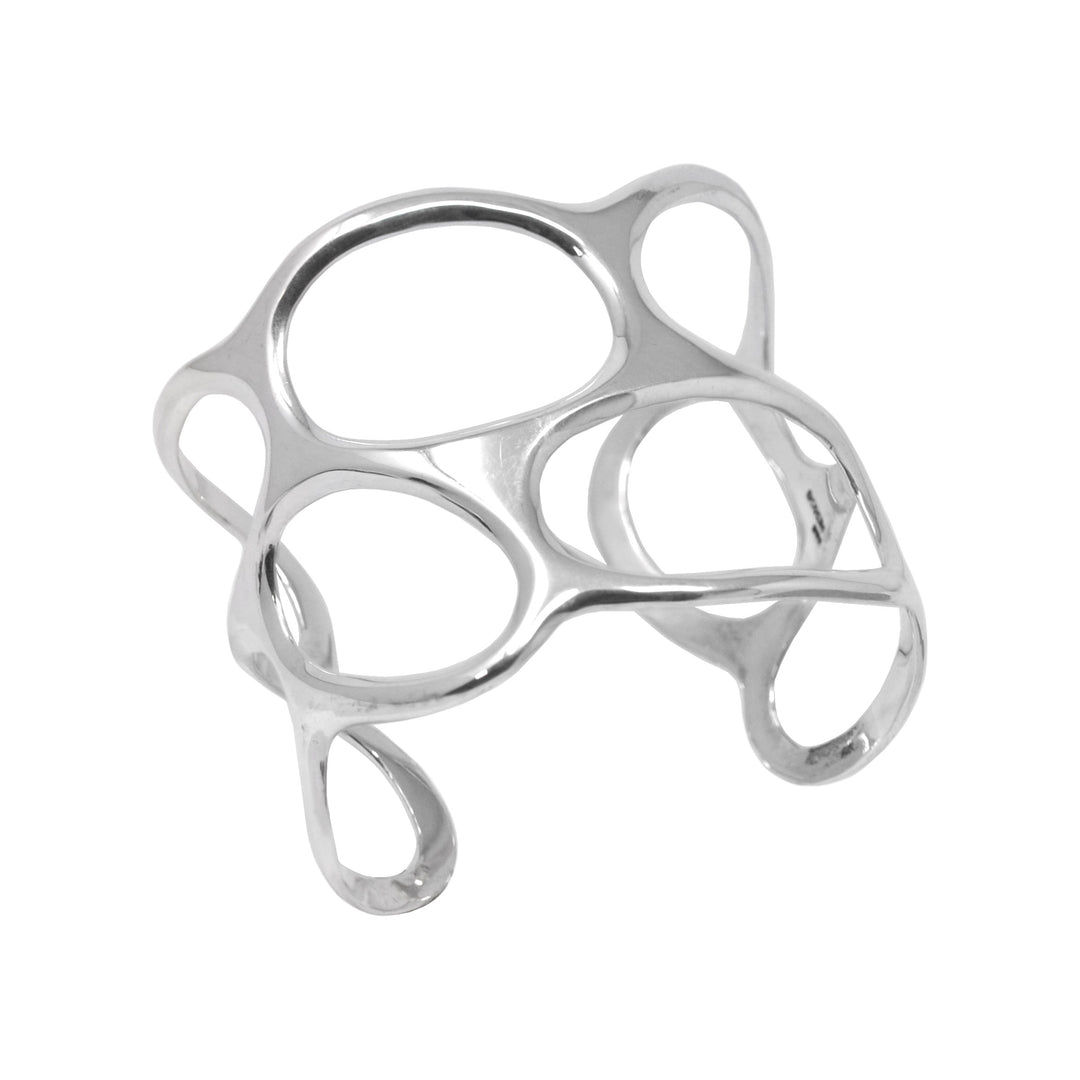 Circles Cutout Cuff Bracelet