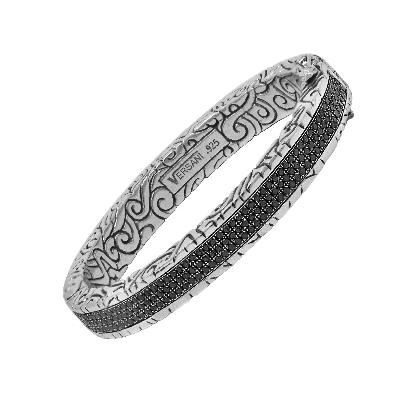 KeyDesign Black Diamond Bangle