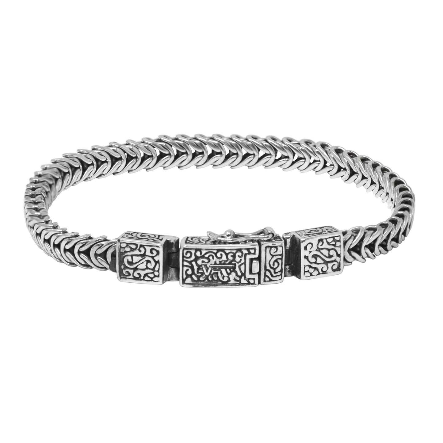 KeyDesign Braided Chain Bracelet