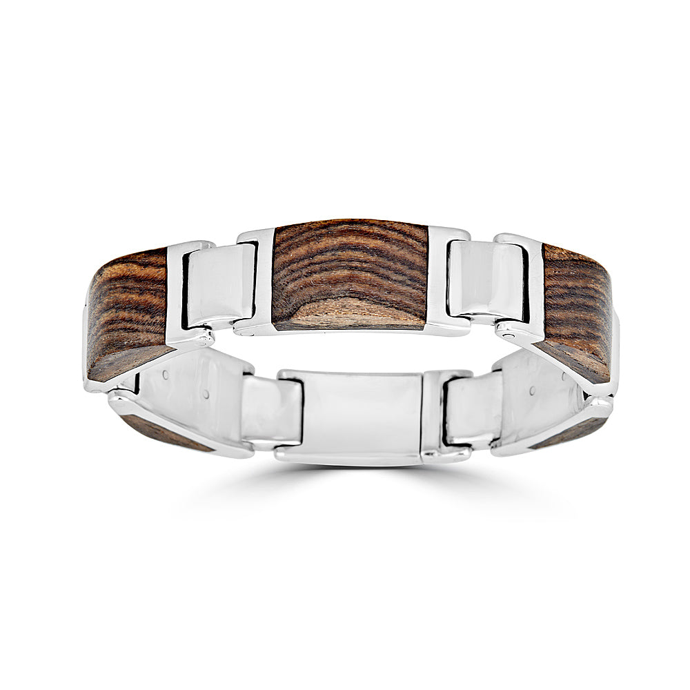 Bocote Wood Link Bracelet