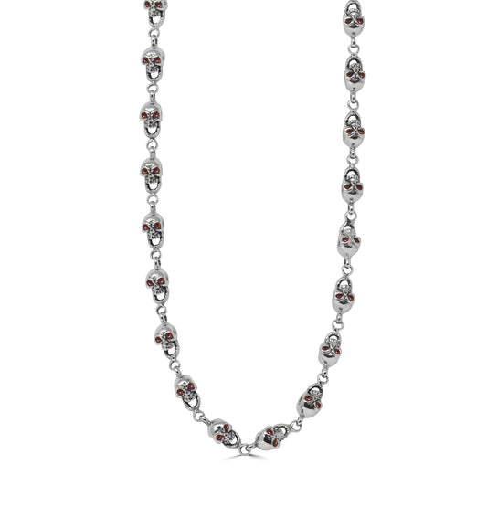 Skull Link Necklace