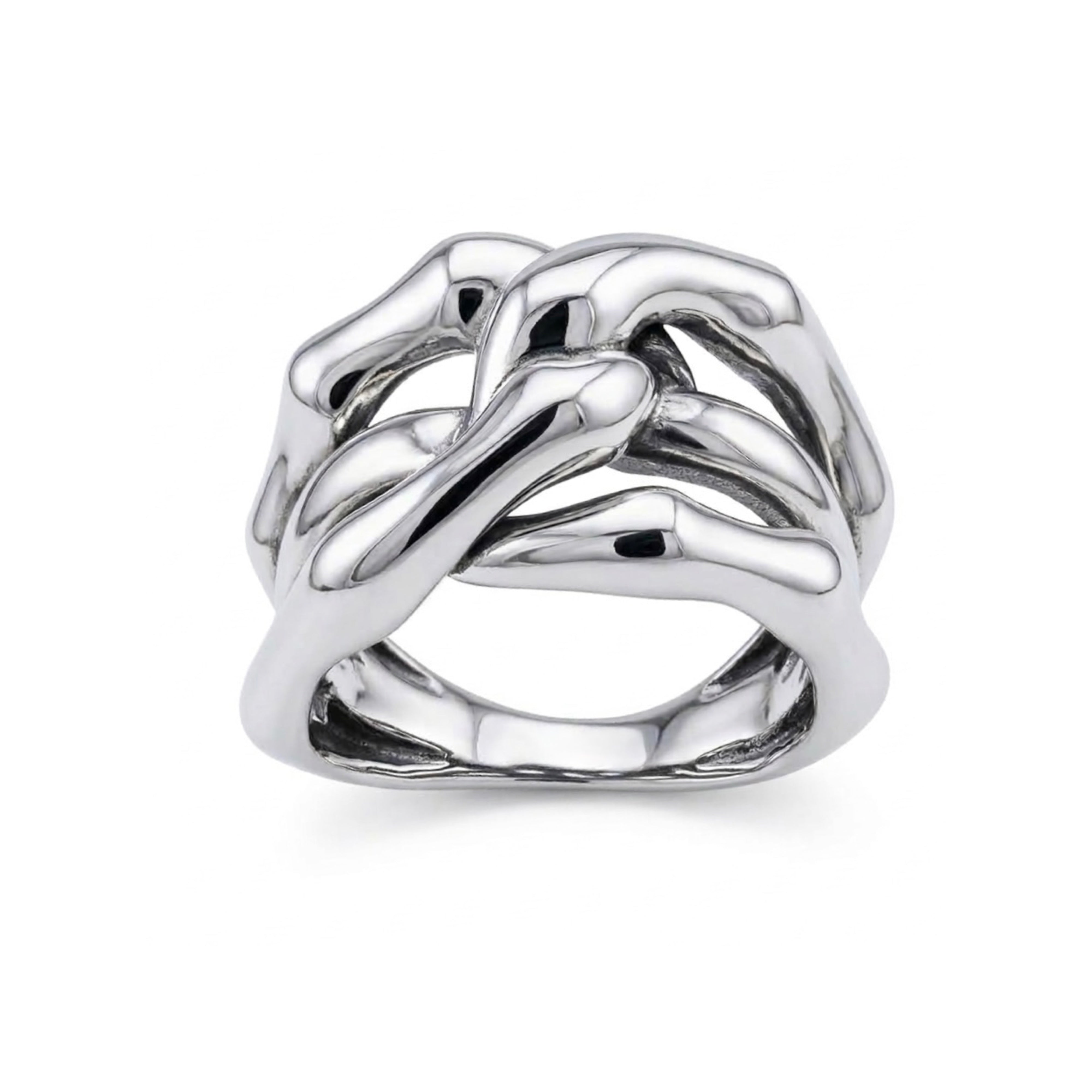 10 Interlocking Rings Bamboo Interlocking Ring | Versani