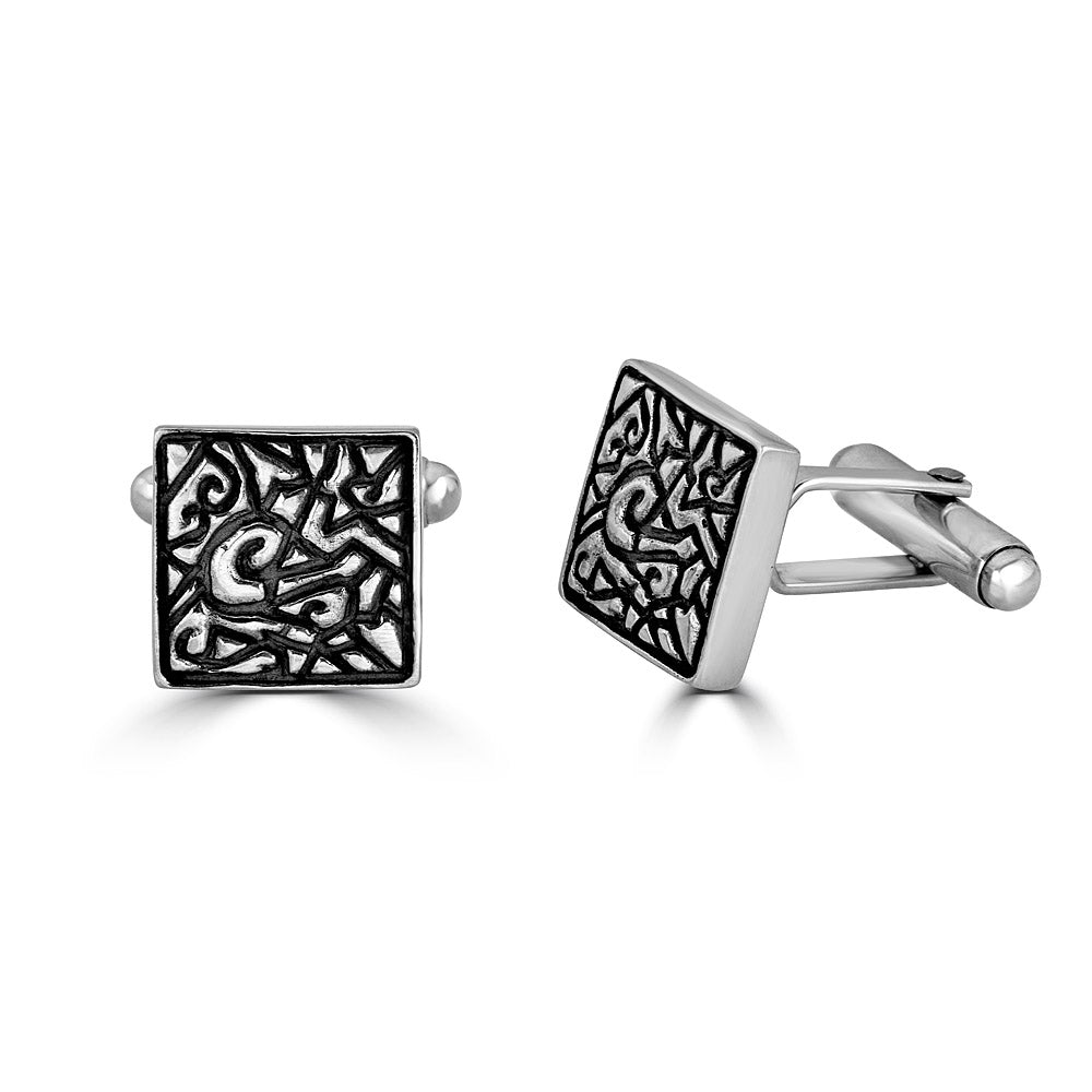 Square KeyDesign Cufflinks