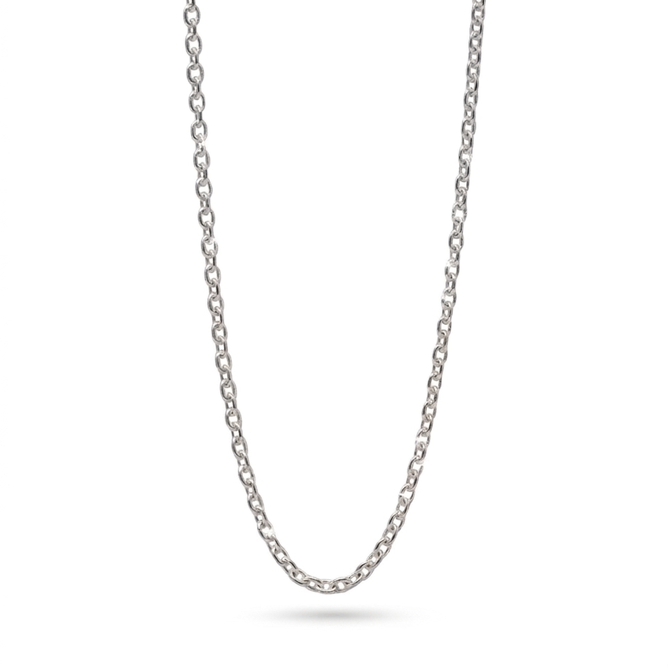 Unisex 14k gold 3.5mm cable chain necklace - Best gold layering chains by Versani SoHo