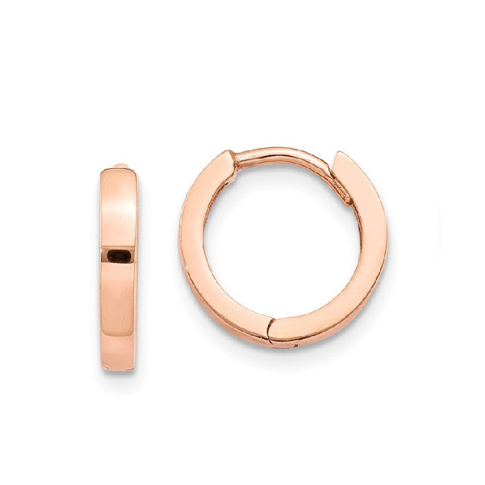 Gold Huggie Hoop Earrings