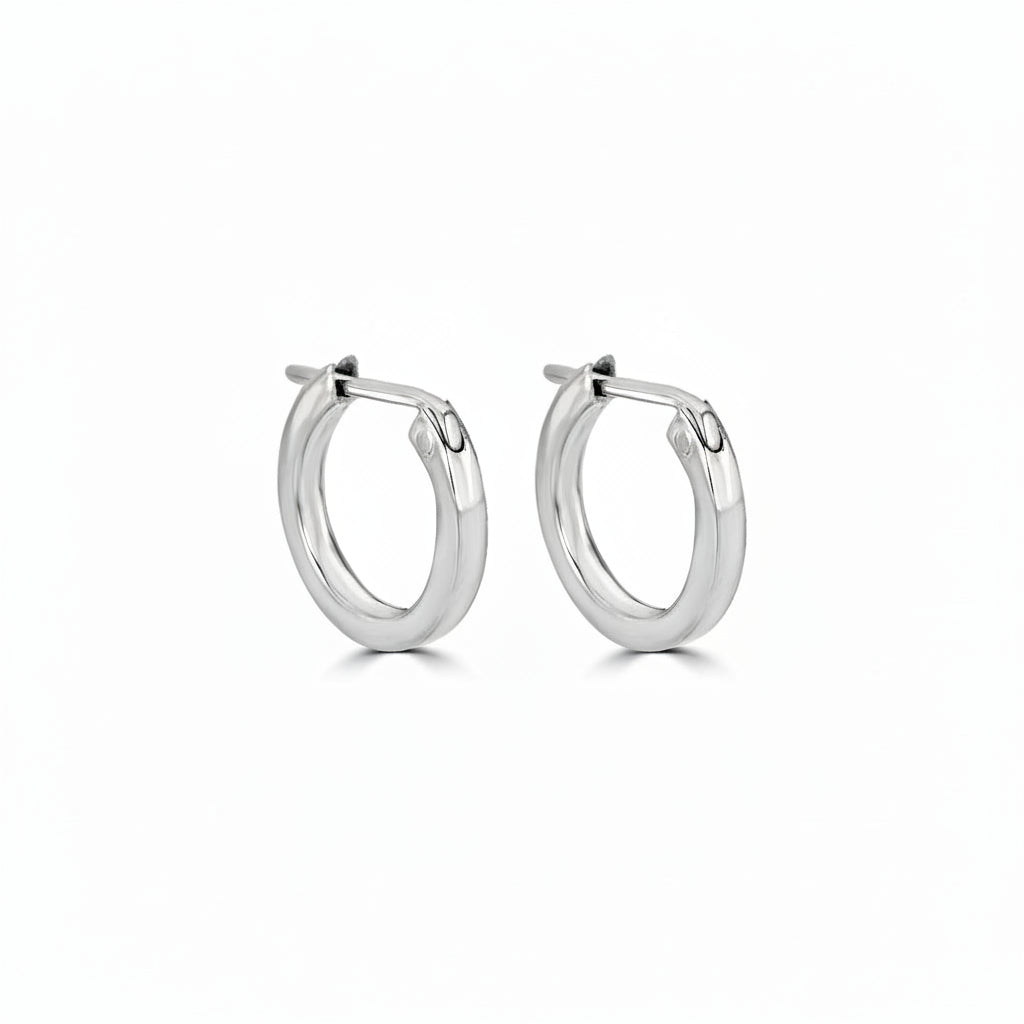 Gold Huggie Hoop Earrings