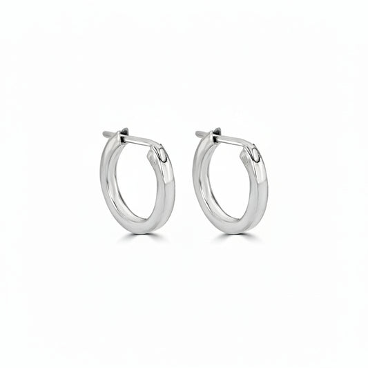 Gold Huggie Hoop Earrings