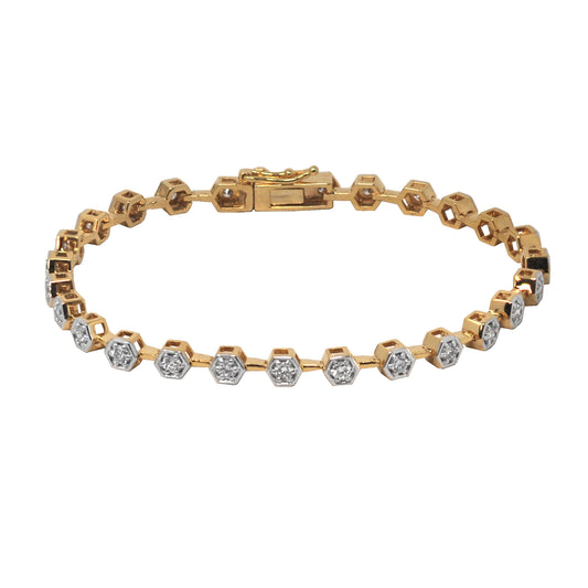 Bezel Diamond Bracelet