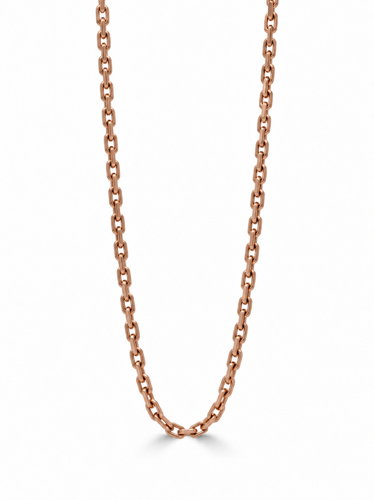 Gold Cable Link Necklace