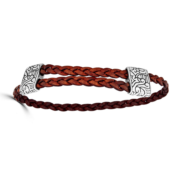 KeyDesign Adjustable Leather Bracelet