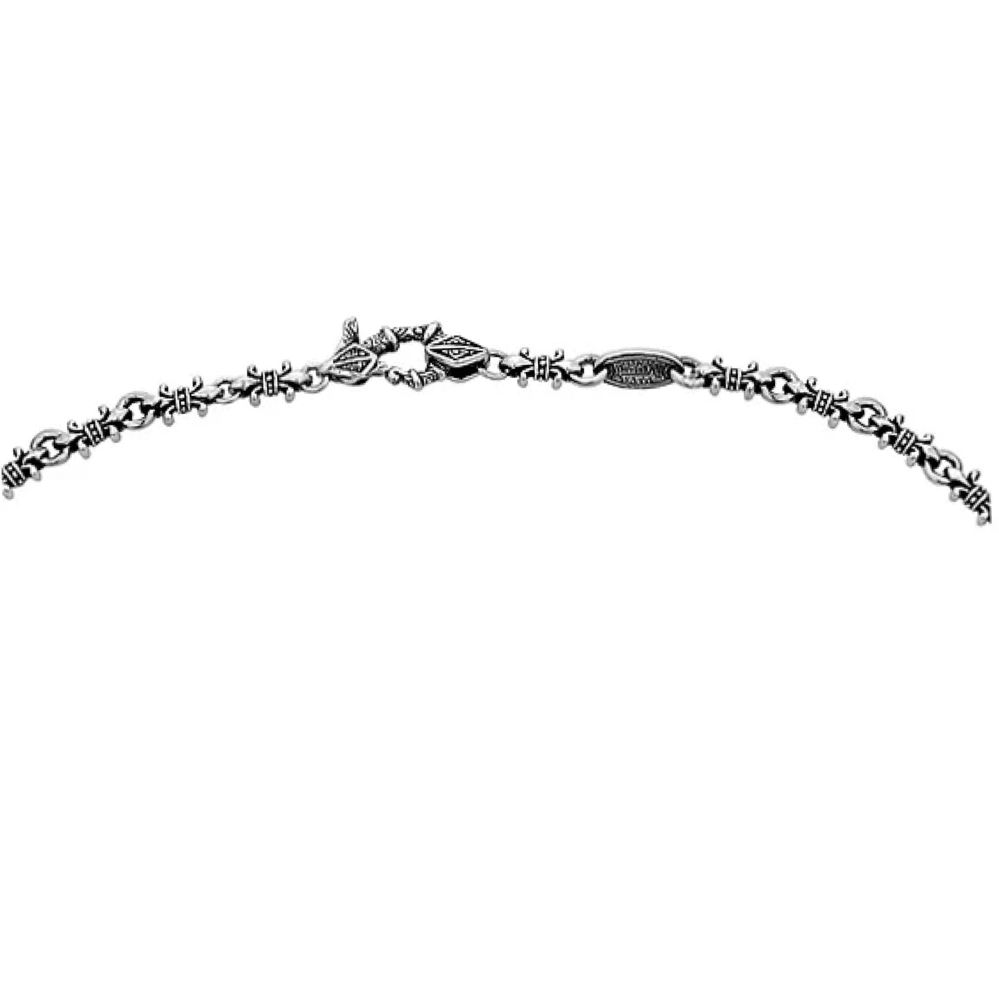 Fleur De Lis Link Necklace