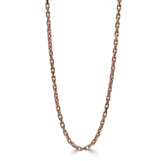 Gold Cable Link Necklace
