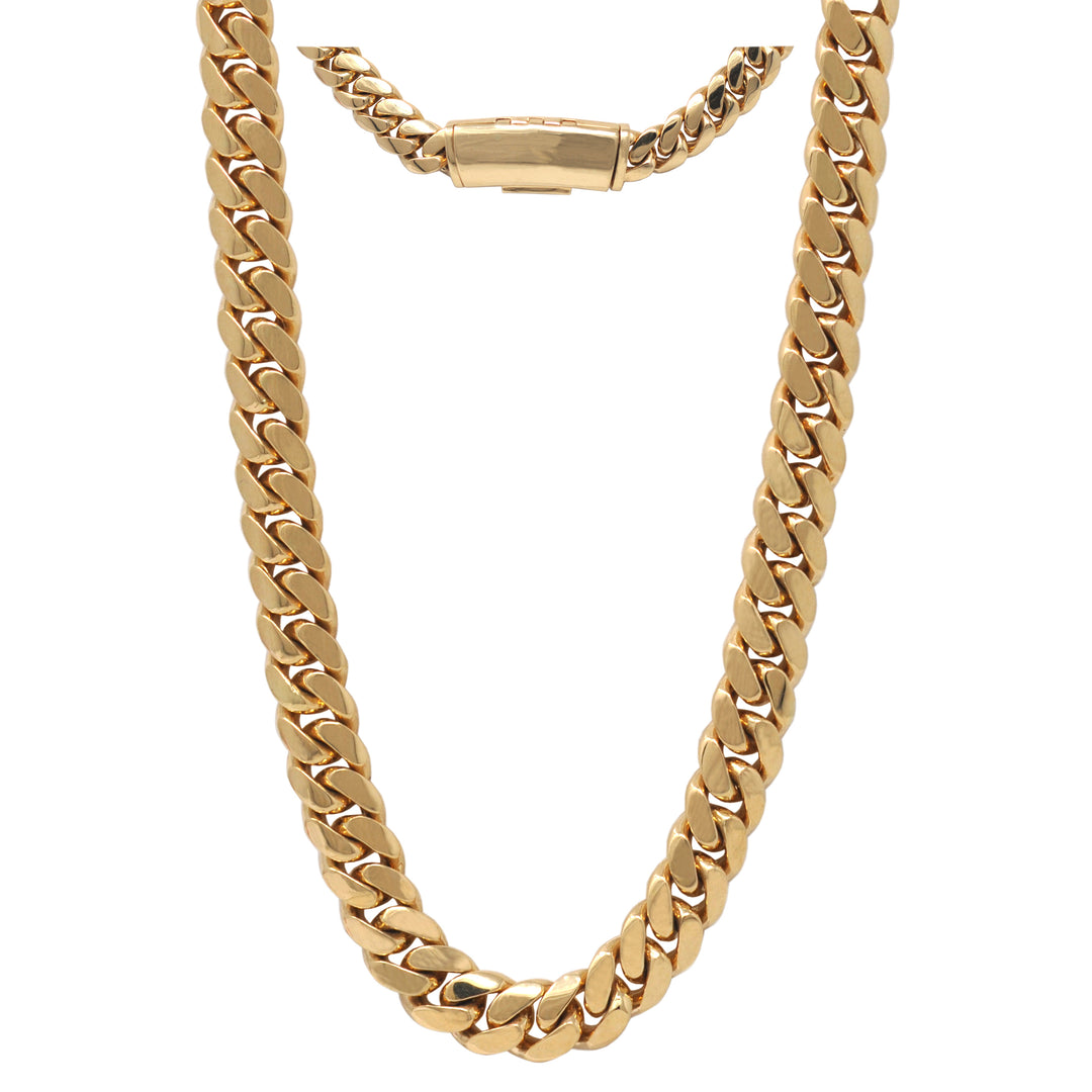 Gold Cuban Link Necklace