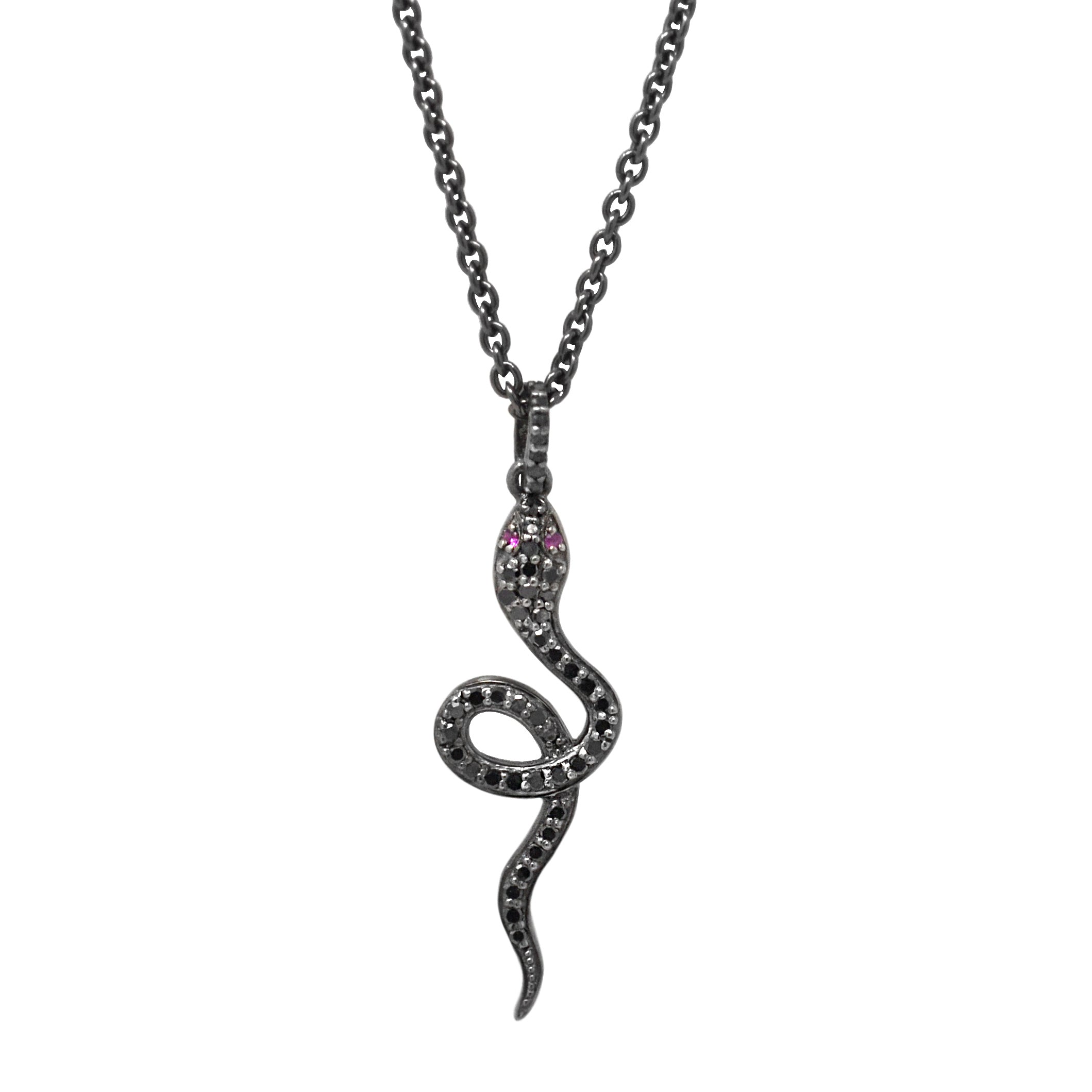 Snake diamond pendant store