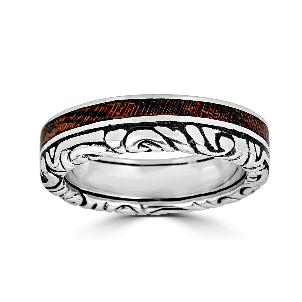 KeyDesign Wood Split Ring