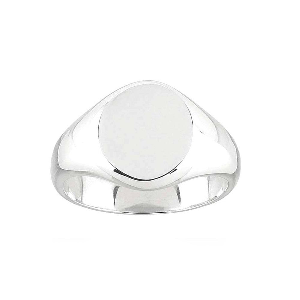 Round Signet Ring