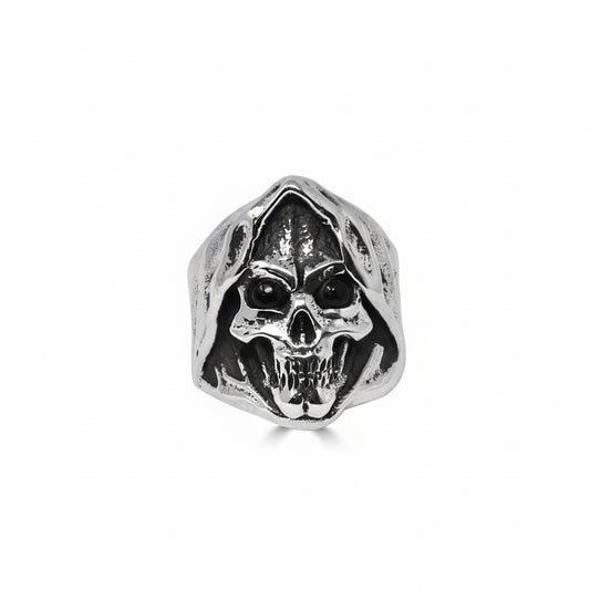Hooded Skull Ring