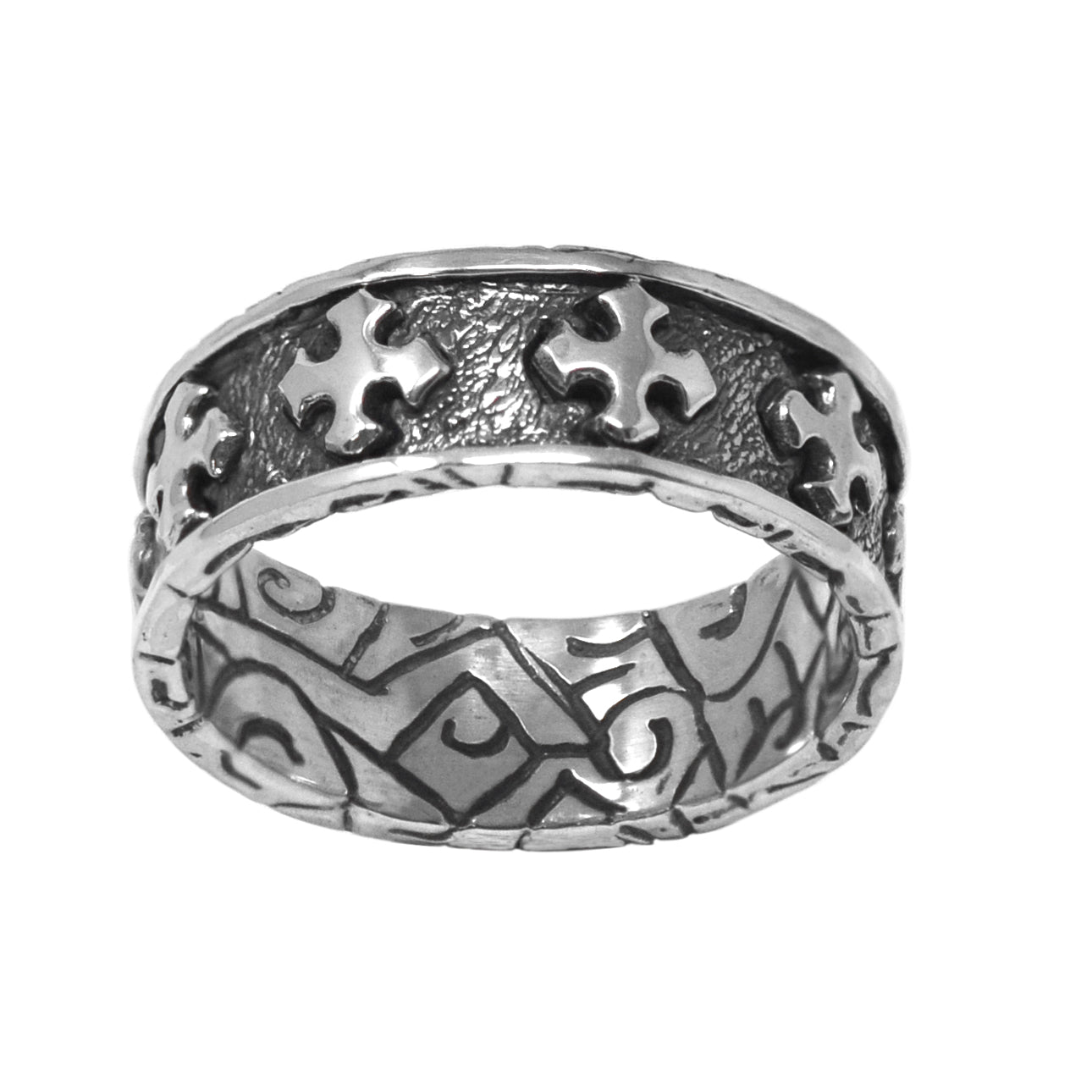 Cross Band Ring