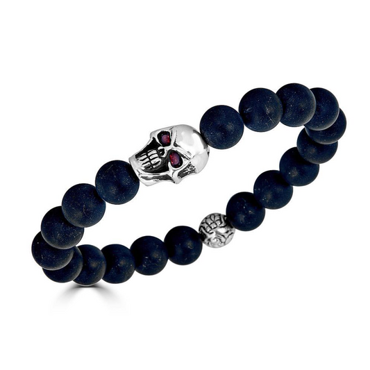 Skull Beaded Bracelet