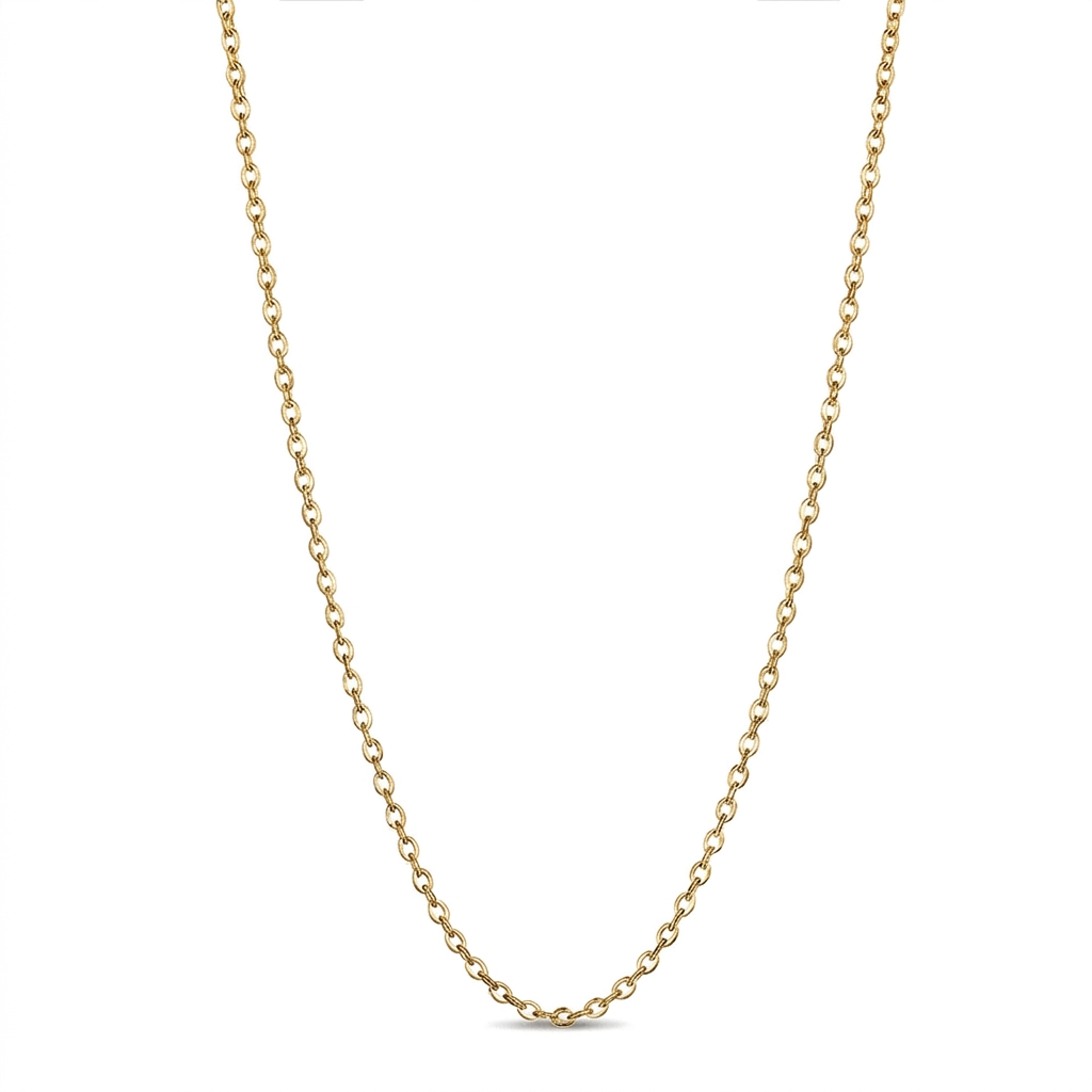 Unisex 14k gold 3.5mm cable chain necklace - Best bold gold chains by Versani SoHo
