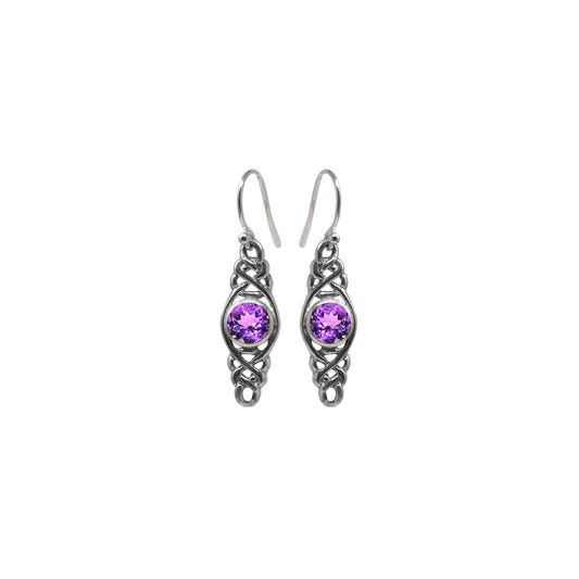 Amethyst Dangling Earrings