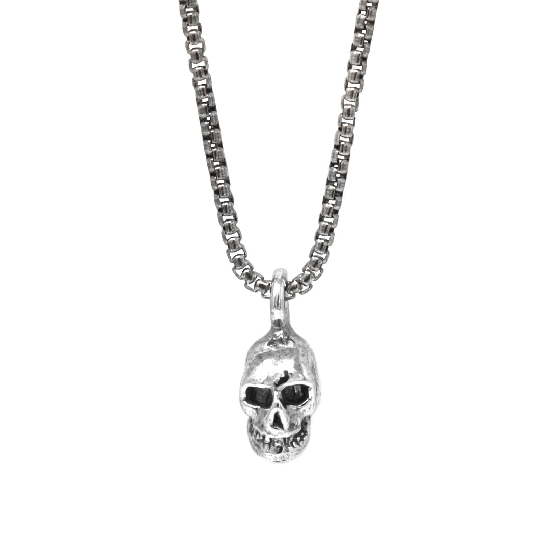 Mini Skull Pendant Necklace