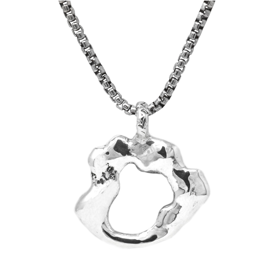 Abstract Organic Pendant Necklace