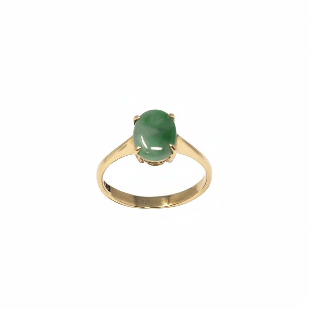 Oval Jade Ring